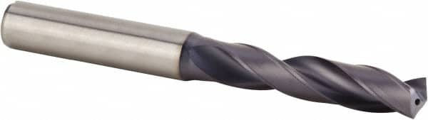 Kennametal - 0.348" 140° Spiral Flute Solid Carbide Screw Machine Drill Bit - Makers Industrial Supply