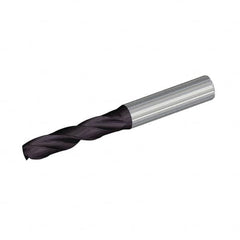 Kennametal - 9.4mm 140° Spiral Flute Solid Carbide Screw Machine Drill Bit - Makers Industrial Supply