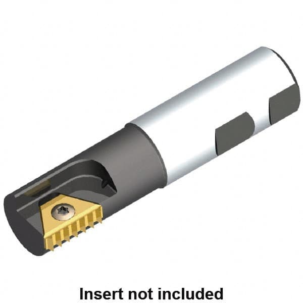 Kennametal - 25mm Cut Diam, 40mm Max Hole Depth, 63/64" Shank Diam, Internal Indexable Thread Mill - Insert Style STN 27.. C, 27mm Insert Size, 1 Insert, Toolholder Style TMS, 98mm OAL - Makers Industrial Supply