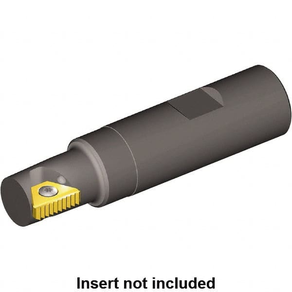 Kennametal - 19mm Cut Diam, 23mm Max Hole Depth, 20mm Shank Diam, Internal/External Indexable Thread Mill - Insert Style STN 16, 16mm Insert Size, 1 Insert, Toolholder Style TMS, 85mm OAL - Makers Industrial Supply