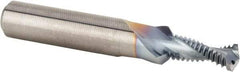 Kennametal - M16x2.00 Metric Coarse, 0.5354" Cutting Diam, 2 Flute, Solid Carbide Helical Flute Thread Mill - Internal Thread, 32.13mm LOC, 102mm OAL, 18mm Shank Diam - Makers Industrial Supply