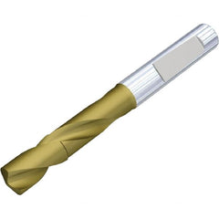 Kennametal - 12.6mm 140° Spiral Flute Solid Carbide Screw Machine Drill Bit - Makers Industrial Supply