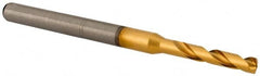 Kennametal - 2.8mm 140° Spiral Flute Solid Carbide Screw Machine Drill Bit - Makers Industrial Supply