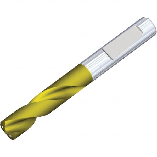 Kennametal - 12.3mm 140° Spiral Flute Solid Carbide Screw Machine Drill Bit - Makers Industrial Supply