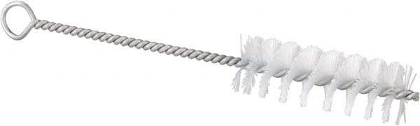Kennametal - 11/16" Diam Nylon Spiral Brush - Single Spiral, 11/16" Filament Diam - Makers Industrial Supply