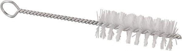 Kennametal - 3/4" Diam Nylon Spiral Brush - Single Spiral, 3/4" Filament Diam - Makers Industrial Supply