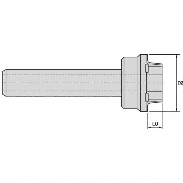 Kennametal - Spindle Taper Wiper - HSK100 Taper - Makers Industrial Supply