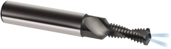 Guhring - M16x1.50 Metric Fine, 0.5709" Cutting Diam, 2 Flute, Solid Carbide Helical Flute Thread Mill - Internal Thread, 34.1mm LOC, 102mm OAL, 18mm Shank Diam - Makers Industrial Supply