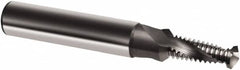 Guhring - M8x0.75 Metric Fine, 0.2854" Cutting Diam, 2 Flute, Solid Carbide Helical Flute Thread Mill - Internal Thread, 17.1mm LOC, 74mm OAL, 10mm Shank Diam - Makers Industrial Supply