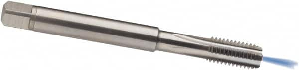 Guhring - 5/16-18 UNC, 3 Flute, Bright Finish, Solid Carbide Spiral Point Tap - Modified Bottoming Chamfer, Right Hand Thread, 3.543" OAL, 2B Class of Fit, Series 4118 - Exact Industrial Supply