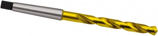 Guhring - 1-1/16", 3MT 118° Point High Speed Steel Taper Shank Drill Bit - Makers Industrial Supply