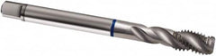 Guhring - 1-12 UNF 4 Flute 2B Modified Bottoming Spiral Flute Tap - Cobalt, Bright Finish, 140mm OAL, Right Hand Flute, Right Hand Thread, H6/H7, Series 2867 - Makers Industrial Supply