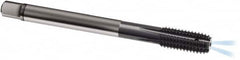 Guhring - M18x2.50 Metric 6HX D14/D15 Thread Limit Modified Bottoming Thread Forming Tap - Solid Carbide, TiCN Finish, 125mm OAL, Series 1931 - Makers Industrial Supply