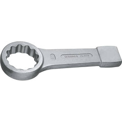 Box Wrenches; Wrench Type: Slogging Wrench; Wrench Size: 30 mm; Head Type: Straight; Double/Single End: Single; Wrench Shape: Straight; Material: Vanadium Steel; Finish: Chrome-Plated; Head Thickness: 16.5000; Standards: DIN 7444; Number Of Points: 12; Ov