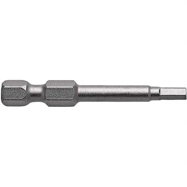 Apex - 4mm Hex Bit - 1/4" Hex Drive, 6" OAL - Makers Industrial Supply