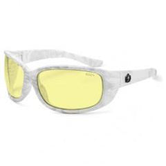 ERDA-YT YELLOW LENS SAFETY GLASSES - Makers Industrial Supply