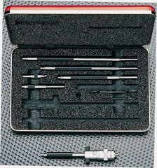 Starrett - 200 to 800mm, Friction Thimble, Mechanical, Interchangeable Rod Micrometer - 0.01mm Graduation, Accurate Up to 0.003 at 25mm, 25mm Travel, 4 Rods - Makers Industrial Supply