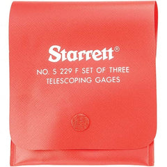 Starrett - Bore Gage Accessories Type: Case Minimum Measurement (Decimal Inch): 0.5000 - Makers Industrial Supply