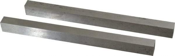 Starrett - 6" Long x 1/2" High x 3/8" Thick, Tool Steel Four Face Parallel - Sold as Matched Pair - Makers Industrial Supply