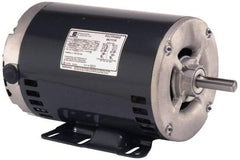 US Motors - 1.5 hp, OPAO Enclosure, Auto Thermal Protection, 1,725 RPM, 208-230/460 Volt, 60/50 Hz, Three Phase Standard Efficient Motor - Size 56HZ Frame, Rigid Mount, 1 Speed, Ball Bearings, 5.0/2.5/5.2/2.6 Full Load Amps, B Class Insulation, Reversible - Makers Industrial Supply