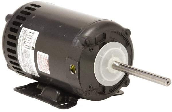 US Motors - 1.5 hp, OPAO Enclosure, Auto Thermal Protection, 1,140 RPM, 208-230/460 Volt, 60 Hz, Three Phase Standard Efficient Motor - Size 56HZ Frame, Rigid Mount, 1 Speed, Ball Bearings, 7.2/3.6 Full Load Amps, B Class Insulation, Reversible - Makers Industrial Supply