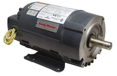 US Motors - 1.5 hp, ODP Enclosure, No Thermal Protection, 3,450 RPM, 208-230/460 Volt, 60 Hz, Three Phase Energy Efficient Motor - Size 56C Frame, C-Face/Base Mount, 1 Speed, Ball Bearings, 4.8-4.4/2.2 Full Load Amps, B Class Insulation, Reversible - Makers Industrial Supply