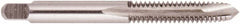 Regal Cutting Tools - 3/8-16 UNC, 2 Flute, Bright Finish, Solid Carbide Spiral Point Tap - Plug Chamfer, Right Hand Thread, 2-15/16" OAL, 1-1/4" Thread Length, 3/8" Shank Diam, 3B Class of Fit - Exact Industrial Supply