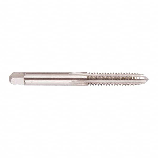 Regal Cutting Tools - #2-56 UNC 2B 2 Flute Bright Finish Solid Carbide Straight Flute Standard Hand Tap - Taper, Right Hand Thread, 1-3/4" OAL, 7/16" Thread Length, H2 Limit, Oversize - Makers Industrial Supply