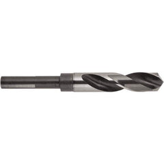 National Twist Drill - 1-13/64" Drill, 118° Point, High Speed Steel Silver Deming & Reduced Shank Drill Bit - Makers Industrial Supply