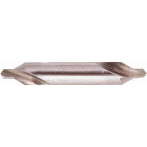 National Twist Drill - #7 Plain Cut 60° Incl Angle High Speed Steel Combo Drill & Countersink - Makers Industrial Supply