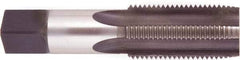 Regal Cutting Tools - 1-1/4 - 8 UNS 4 Flute Bright Finish High Speed Steel Straight Flute Standard Hand Tap - Plug, Right Hand Thread, 5-3/4" OAL, 2-9/16" Thread Length, H5 Limit, Oversize - Exact Industrial Supply