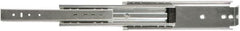 Knape & Vogt - 20" Slide Length, 20" Travel Length, Steel Drawer Slide - 6.13" Wide, 3" High, 500 Lb Capacity at Full Extension, Zinc Finish - Makers Industrial Supply