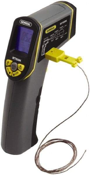 General - -50 to 650°C (-58 to 1201°F) Infrared Thermometer - 12:1 Distance to Spot Ratio - Makers Industrial Supply