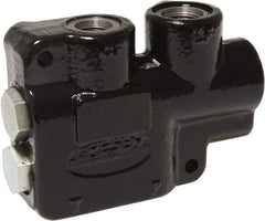 Parker - 15 GPM 5/8 Inlet Cast Iron Hydraulic Control Valve - 7/8-14 Thread, 2,500 psi, 1.88" Wide x 6.88" Long - Makers Industrial Supply