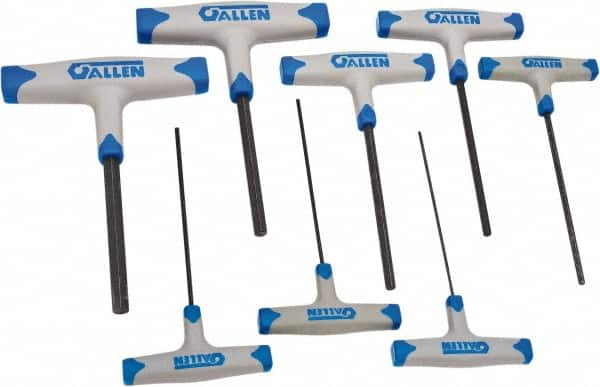 Allen - 8 Piece T-Handle Hex Key Set - Makers Industrial Supply