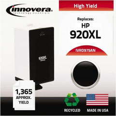 innovera - Black Inkjet Printer Cartridge - Use with HP Officejet 6000, 6000 Wireless, 6500, 6500 Wireless, Officejet Wide Format 7500A - Makers Industrial Supply