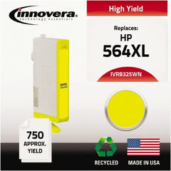 Inkjet Printer Cartridge: Yellow Use with HP Photosmart Plus B209A, B209B, B209C, Innovera Remanufactured Ink Cartridge Replacement