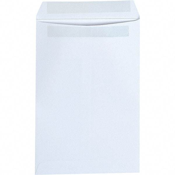 Universal One - 2-1/4" Long x 6.38" Wide Self Seal White Catalog Envelope - White - Makers Industrial Supply