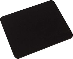 innovera - 9" x 7" x 1/8" Black Mouse Pad - Use with Mouse - Makers Industrial Supply