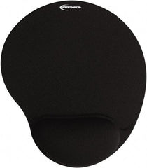 innovera - 8-7/8" x 10-3/8" x 1" Black Mouse Pad - Use with Mouse - Makers Industrial Supply