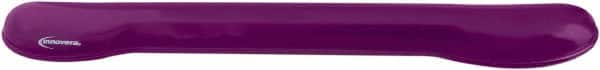 innovera - 2-7/8" x 18-1/4" x 1-1/4" Purple Keyboard Wrist Rest - Use with Keyboard - Makers Industrial Supply