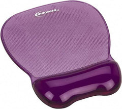 innovera - 9-5/8" x 8-1/4" x 1-1/8" Purple Mouse Pad - Use with Mouse - Makers Industrial Supply