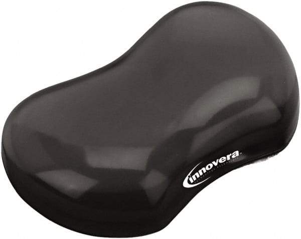 innovera - 3-1/8" x 4-3/4" x 1" Black Wrist Rest - Use with Mouse - Makers Industrial Supply