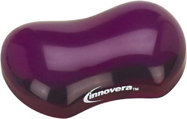 innovera - 3-1/8" x 4-3/4" x 1" Purple Wrist Rest - Use with Mouse - Makers Industrial Supply