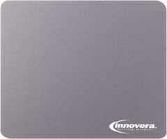 innovera - 9" x 7" x 1/8" Gray Mouse Pad - Use with Mouse - Makers Industrial Supply