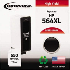 innovera - Black Inkjet Printer Cartridge - Use with HP Color LaserJet 5500, 5550 produces 13,000 pages. - Makers Industrial Supply