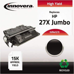 innovera - Black Toner Cartridge - Use with HP LaserJet 4000, 4000N, 4000SE, 4000T, 4000TN, 4050, 4050N, 4050SE, 4050T, 4050TN - Makers Industrial Supply