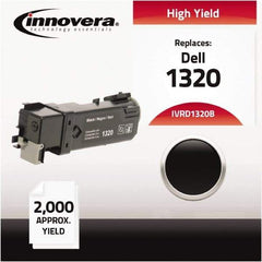 innovera - Black Toner Cartridge - Use with Dell 1320C - Makers Industrial Supply