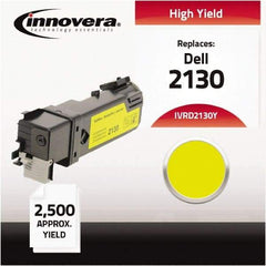 innovera - Yellow Toner Cartridge - Use with Dell 2130CN, 2135CN - Makers Industrial Supply