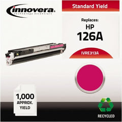 innovera - Magenta Toner Cartridge - Use with HP Color LaserJet CP1020, CP1025NW, LaserJet Pro 100 Color MFP M175A, M175NW, LaserJet Pro 200 Color MFP M275NW - Makers Industrial Supply